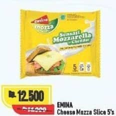 Promo Harga Emina Cheese Slice Mozza 75 gr - Alfamart