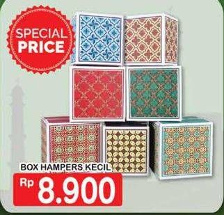 Promo Harga Box Hampers Kecil  - Hypermart