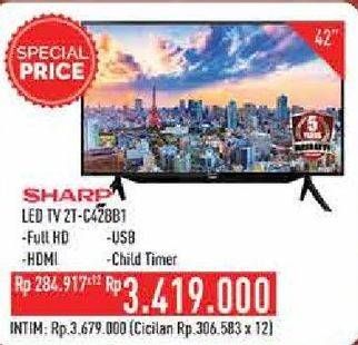 Promo Harga SHARP 2T-C42BB1i | Android TV 42"  - Hypermart