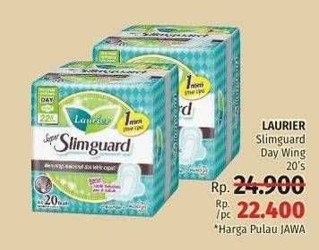 Promo Harga Laurier Super Slimguard Day 22.5cm 20 pcs - LotteMart