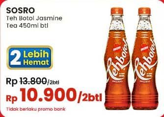 Promo Harga Sosro Teh Botol Original 450 ml - Indomaret