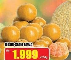 Promo Harga Jeruk Siam Jawa per 100 gr - Hari Hari