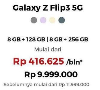 Promo Harga Samsung Galaxy Z Flip3 5G  - Erafone