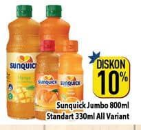 Promo Harga Sunquick Minuman Sari Buah All Variants 330 ml - Hypermart