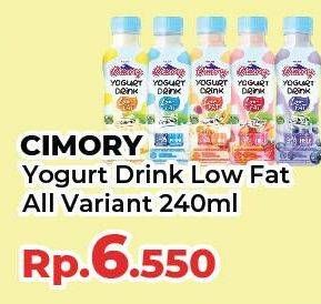Promo Harga CIMORY Yogurt Drink Low Fat All Variants 240 ml - Yogya