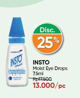 Promo Harga INSTO Moist Eye Drops 7 ml - Guardian