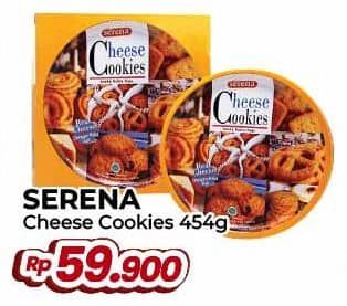 Promo Harga Serena Cheese Cookies 454 gr - Yogya