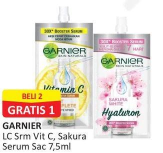 Promo Harga GARNIER Booster Serum 7 ml - Alfamart