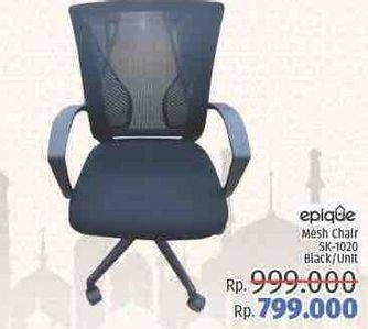 Promo Harga EPIQUE Mesh Chair SK-1020  - LotteMart