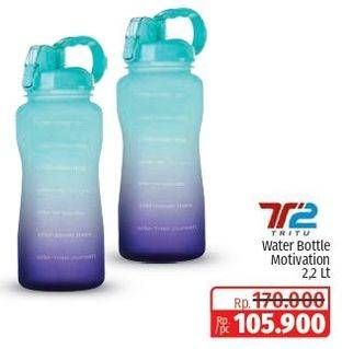 Promo Harga Tritu Bottle Motivation 2200 ml - Lotte Grosir