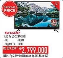 Promo Harga SHARP LC-32SA4200i | LED TV  - Hypermart
