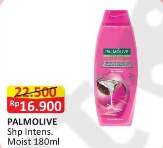 Promo Harga PALMOLIVE Shampoo & Conditioner Intensive Moisture 180 ml - Alfamart