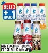 Promo Harga Kin Fresh Milk / Yoghurt  - Hypermart