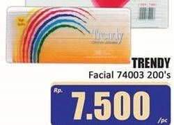 Promo Harga Trendy Tissue Facial 74003 200 sheet - Hari Hari