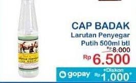 Promo Harga Cap Badak Larutan Penyegar Putih 500 ml - Indomaret