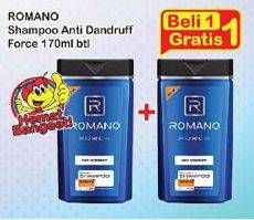 Promo Harga ROMANO Men Shampoo Force 170 ml - Indomaret