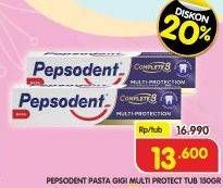 Promo Harga Pepsodent Pasta Gigi Complete 8 Actions 150 gr - Superindo