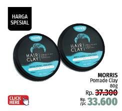 Promo Harga Morris Hair Clay 80 gr - LotteMart