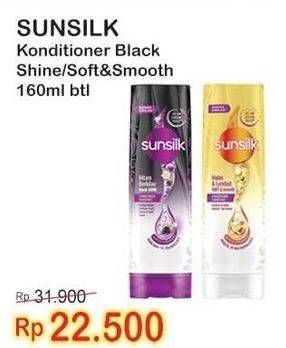 Promo Harga SUNSILK Conditioner Black Shine, Soft Smooth 170 ml - Indomaret