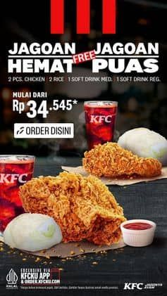 Promo Harga Jagoan Hemat Free Jagoan Puas  - KFC