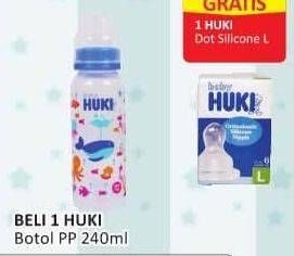 Promo Harga HUKI Bottle PP 240 ml - Alfamart