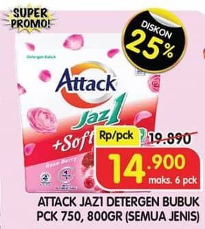Attack Jaz1 Detergent Powder
