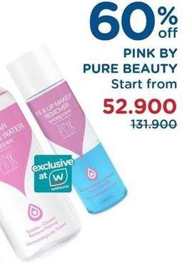 Promo Harga PINK BY PURE BEAUTY Skin Care All Variants  - Watsons