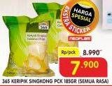 Promo Harga 365 Keripik Singkong All Variants 185 gr - Superindo