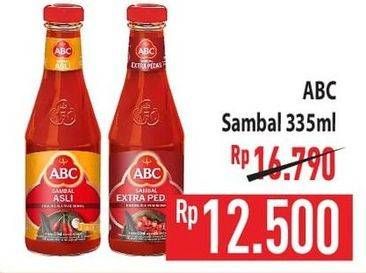 Promo Harga ABC Sambal 335 ml - Hypermart