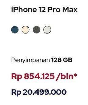Promo Harga Apple iPhone 12 Pro Max 1 pcs - iBox