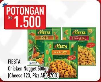 Promo Harga FIESTA Cheese 123/Pizzabc/Nugget Zoo  - Hypermart