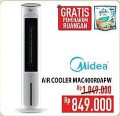 Promo Harga Midea Tower Fan Air Cooler 4in1 MAC400R0APW  - Hypermart