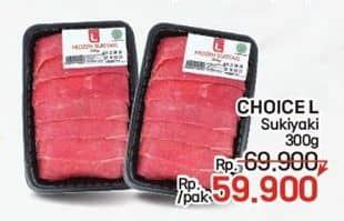 Promo Harga Choice L Sukiyaki 300 gr - LotteMart