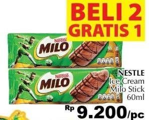 Promo Harga MILO Ice Cream Stick 60 ml - Giant