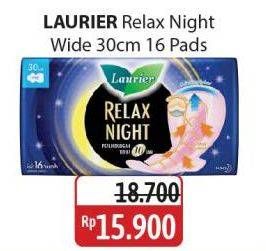 Promo Harga Laurier Relax Night 30cm 16 pcs - Alfamidi