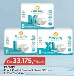 Parenty Softness Of Love Adult Diapers