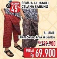 Promo Harga AL JAMILI Celana Sarung Anak, Pria  - Hypermart
