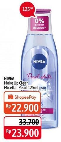 Promo Harga NIVEA Make Up Clear Micellar Water 200 ml - Alfamidi
