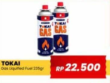Promo Harga Tokai Gas Butane Fuel 235 gr - Yogya