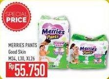 Promo Harga MERRIES Pants Good Skin M34, L30, XL26  - Hypermart