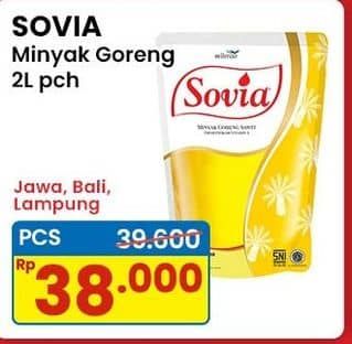 Promo Harga Sovia Minyak Goreng 2000 ml - Indomaret