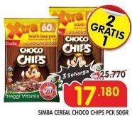 Promo Harga SIMBA Cereal Choco Chips 55 gr - Superindo