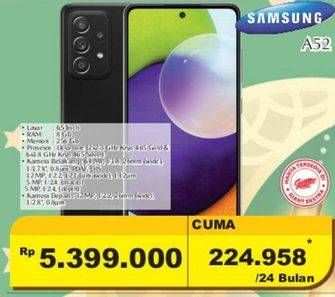 Promo Harga SAMSUNG Galaxy A52  - Giant