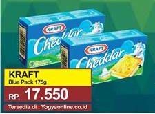 Promo Harga KRAFT Cheese Cheddar 175 gr - Yogya