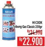 Promo Harga HICOOK Tabung Gas (Gas Cartridge) 230 gr - Hypermart