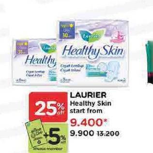 Promo Harga Laurier Healthy Skin Night Wing 35cm, Night Wing 30cm 6 pcs - Watsons