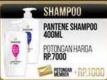 Promo Harga PANTENE Shampoo 400 ml - Alfamidi