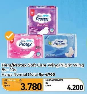 Promo Harga Hers Protex Soft Care  - Carrefour