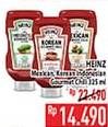 Promo Harga Heinz Gourmet Chili Mexican, Korean, Indonesian 325 gr - Hypermart