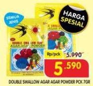 Promo Harga Swallow Agar Agar Powder All Variants 7 gr - Superindo
